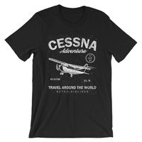 Cessna T-Shirt. Airplane Pilot 100% Cotton Premium Tee NEW