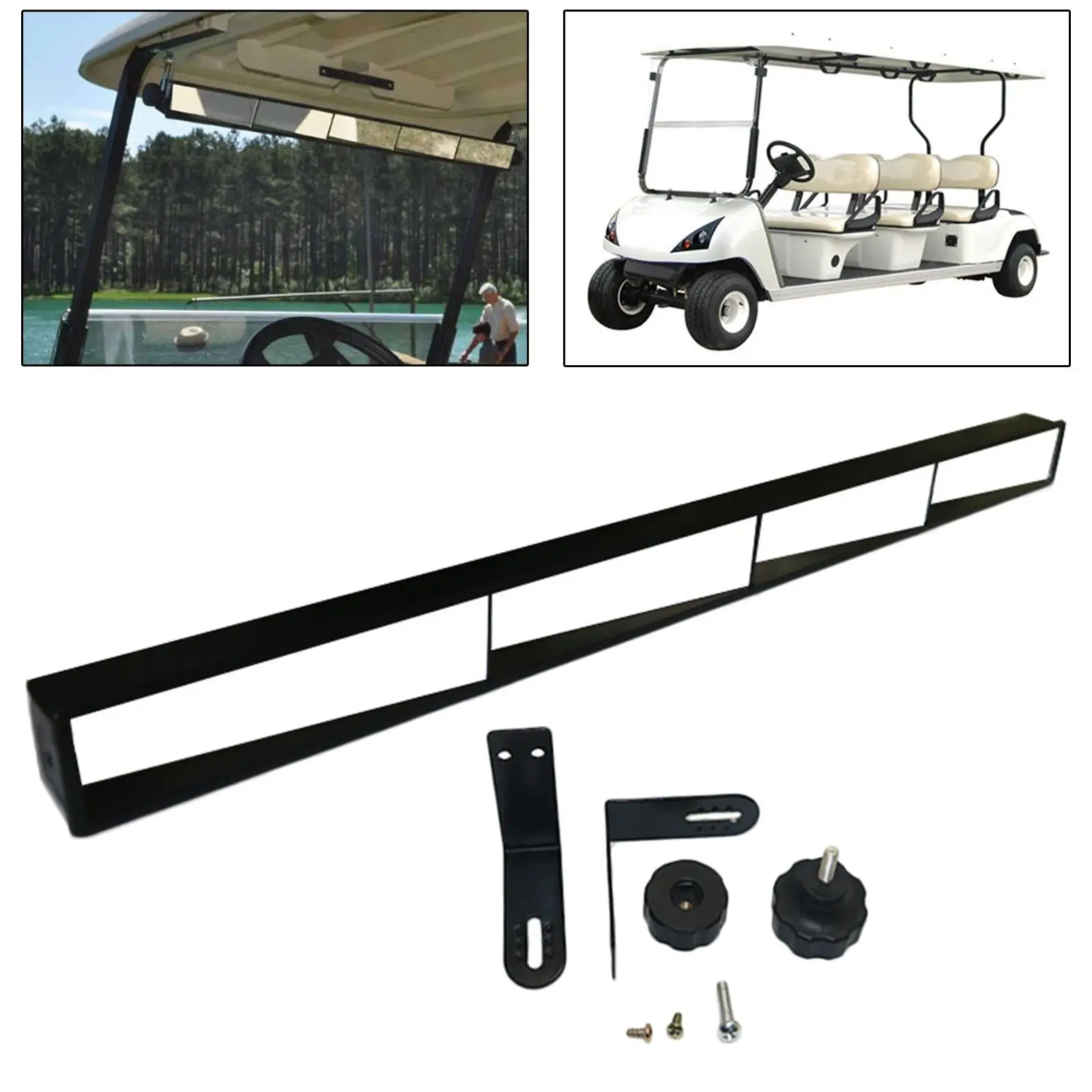 Golf Cart Eliminate Spots Panoramic Accs Mirror for Club Car ATV