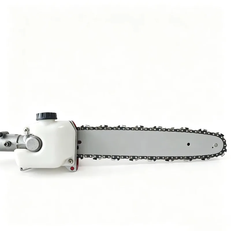 4-in-1 Multi-functional Electric Start Engine Lawn Mower with Extension Pole, Hedge Trimmer and Pole Saw.TZFS120