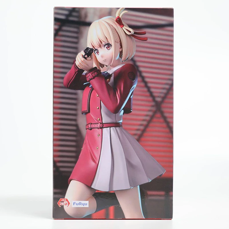 In Stock FuRyu Trio-Try-iT Lycoris Recoil Nishikigi Chisato Inoue Takina PVC 21CM Anime Action Figures Model Ornament Toy