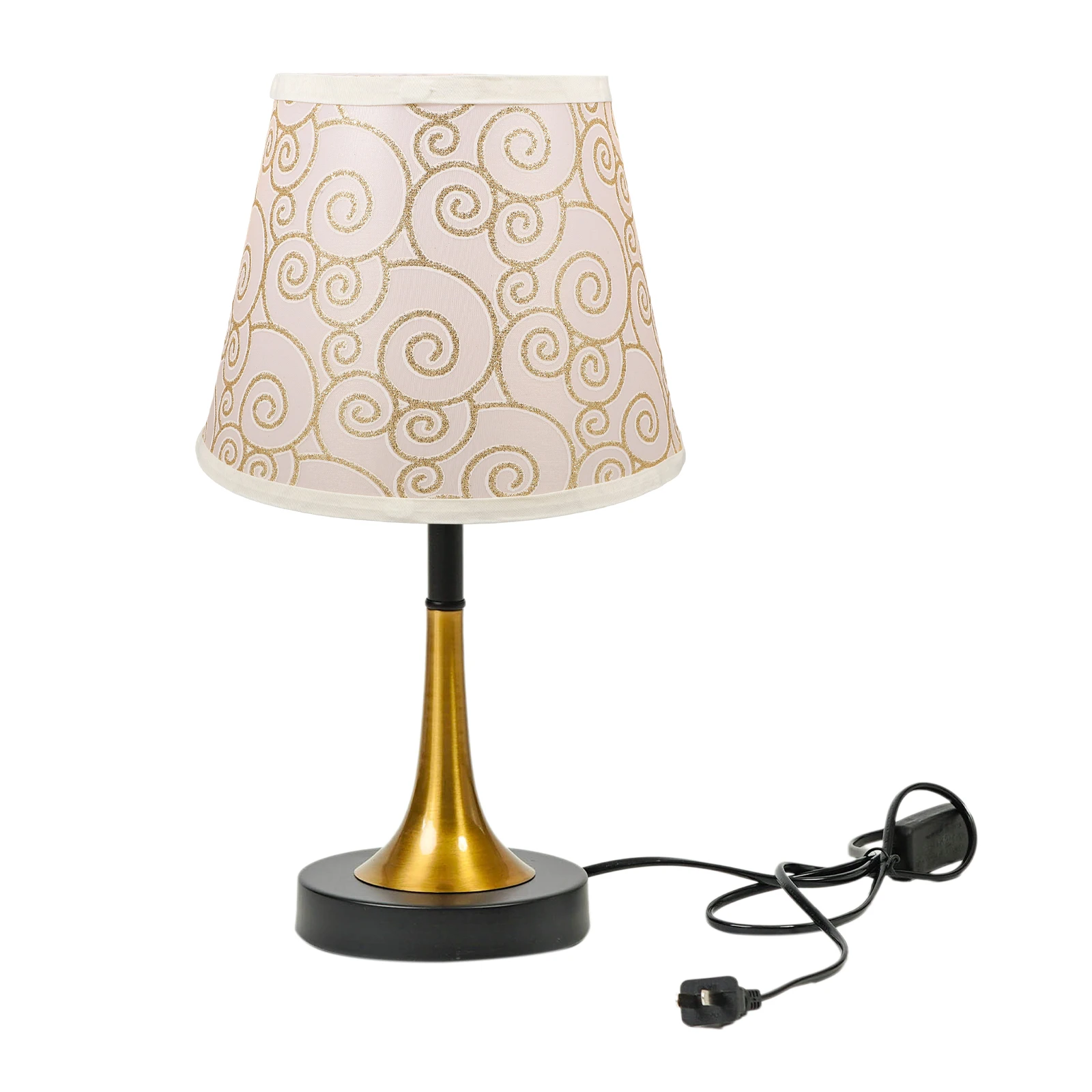 

Decorative Lamp Shade Replacement For Desk Floor Wall Lamp E27 Large Black Wire Light Fixture Cover Bedside Lampshade Indoor Use