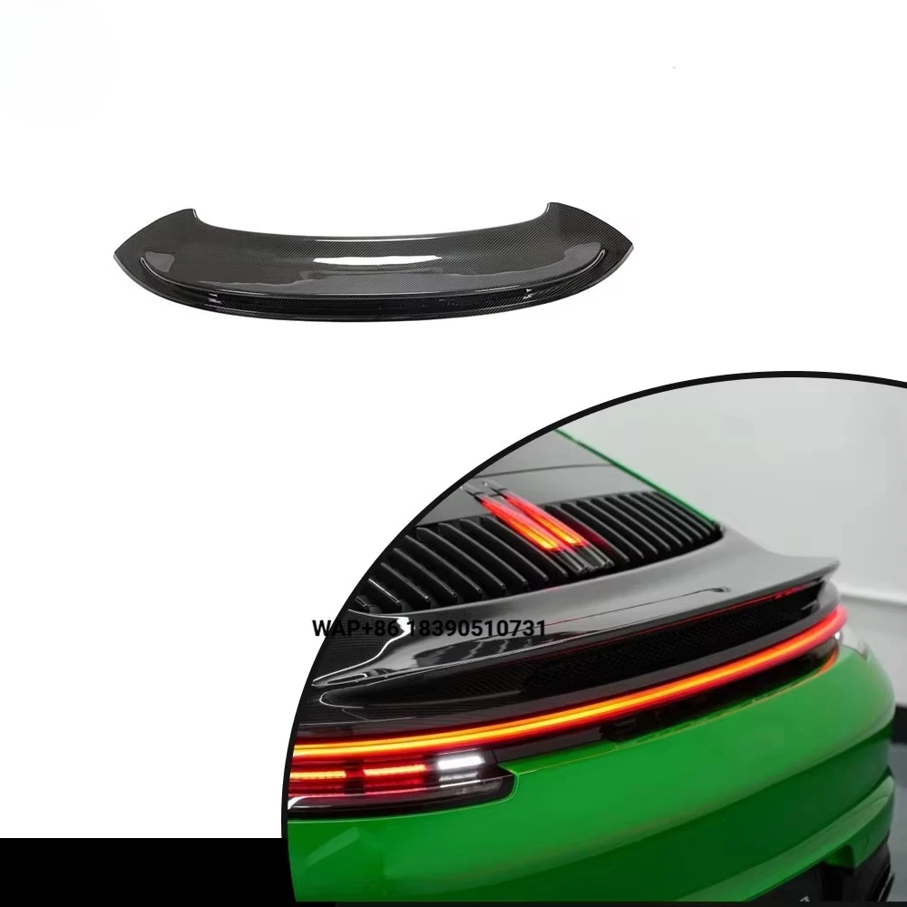 

Dry Carbon Rear Car Wing Spoiler Rear Trunk Fits for 911 992 Carrera 4S Targa 2019-23