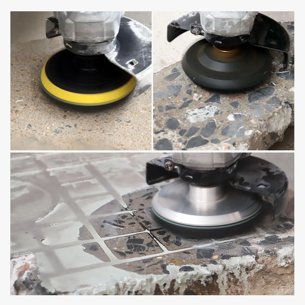 Imagem -03 - Brschnitt-almofadas de Polimento de Discos de Diamante Resina para Cimento Concreto Renovar Almofadas Grão 800 mm 100 mm Pcs 12 Pcs
