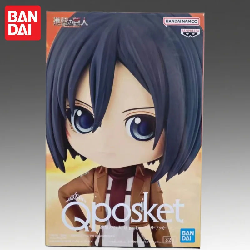 

В наличии оригинальная фигурка Bandai Banpresto Attack On Titan: Микаса Акерман, новая, в коробке, персонаж аниме.
