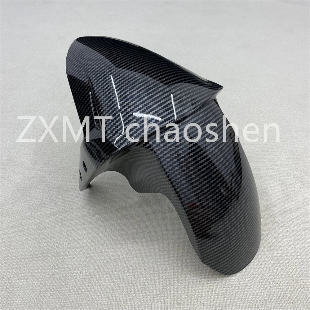 ABS Motorcycle fairing Ninja ZX10R Big Bull full vehicle guard plate 2019-2024 carbon fiber painted front fender.