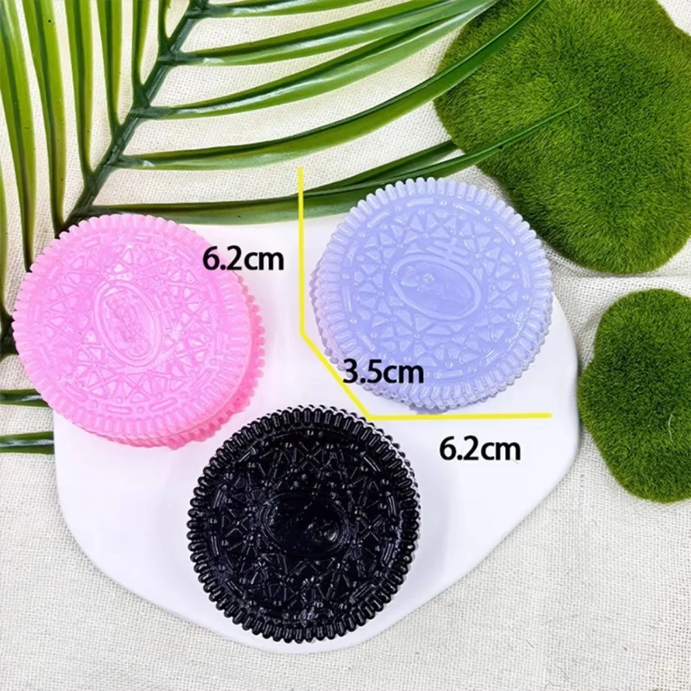 Soft Taba Squishy Handmade Cookies Stress Relief Toy Sensory Fidget Toys for Kids Adults Anxiety Relaxation Squeeze Holiday Gift