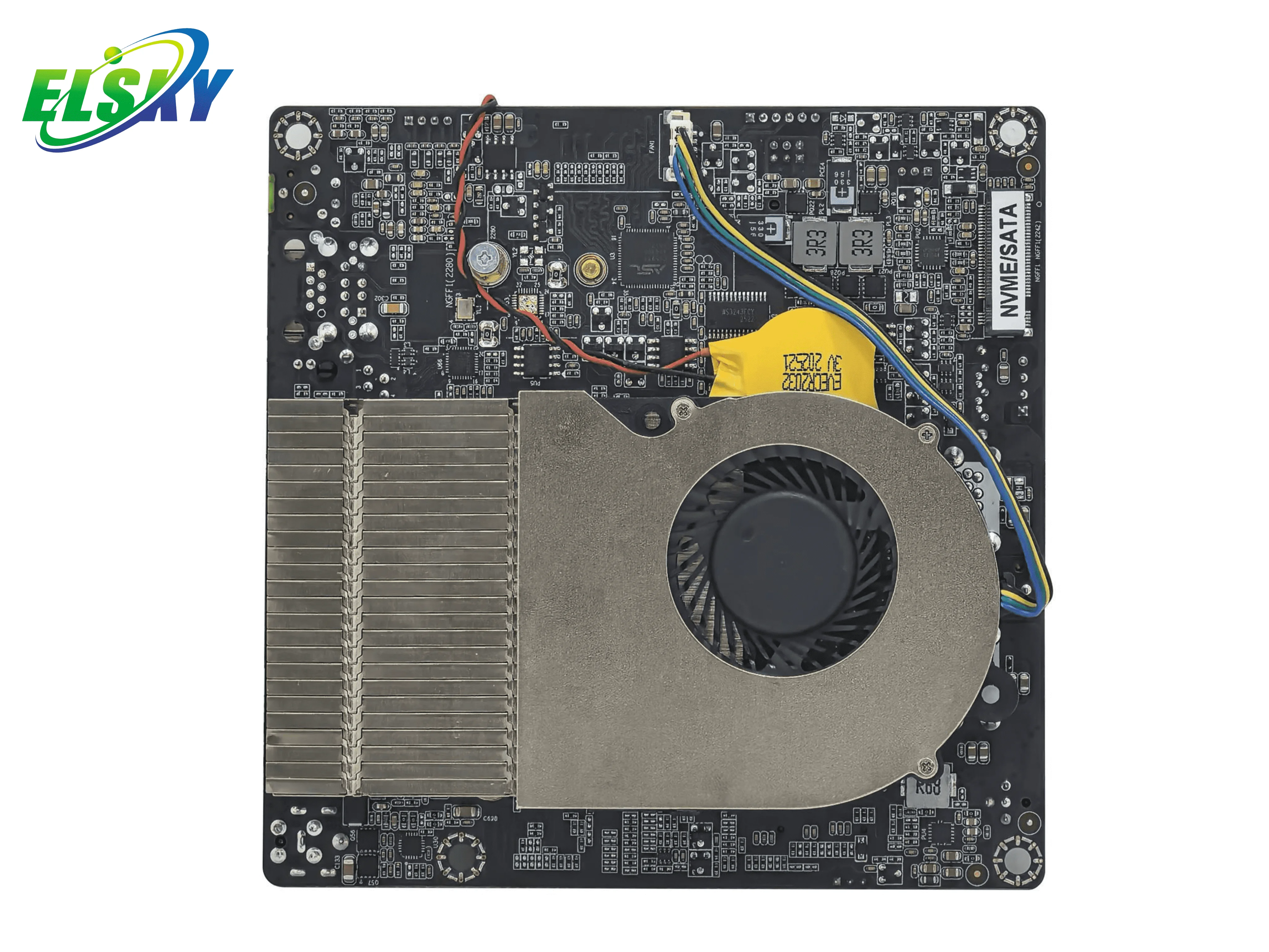 ELSKY NANO12U/NANO13U Mini ITX Motherboard DDR4 64GB SATA Alder Lake 12th Gen 4K VGA Industrial Grade Dual COM LAN New