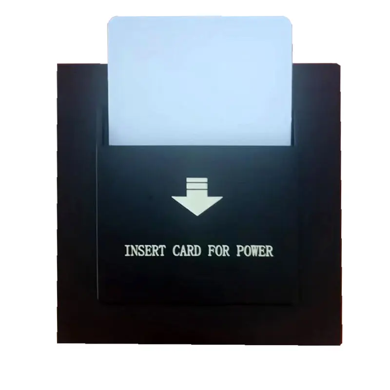 10pcs Hotel Power Card Key Energy Saving Switch IC Card 13.56M 15S Time Delay 80V-240V 8800W 40A Three Lines 5 colour opiton