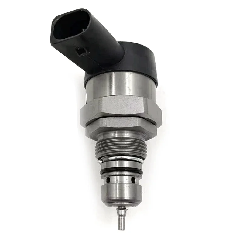 1 Piece Fuel Oil Pressure Sensor Valve 0281002987 Silver & Black Metal Fits For Mercedes Benz 166 GL ML R E-A67F