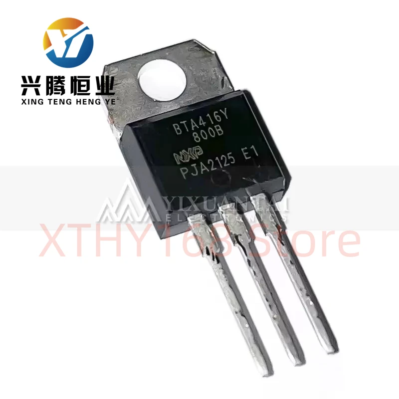 2PCS BTA416Y-800B BTA416Y800B TRIAC 800V 16A TO220 New and original