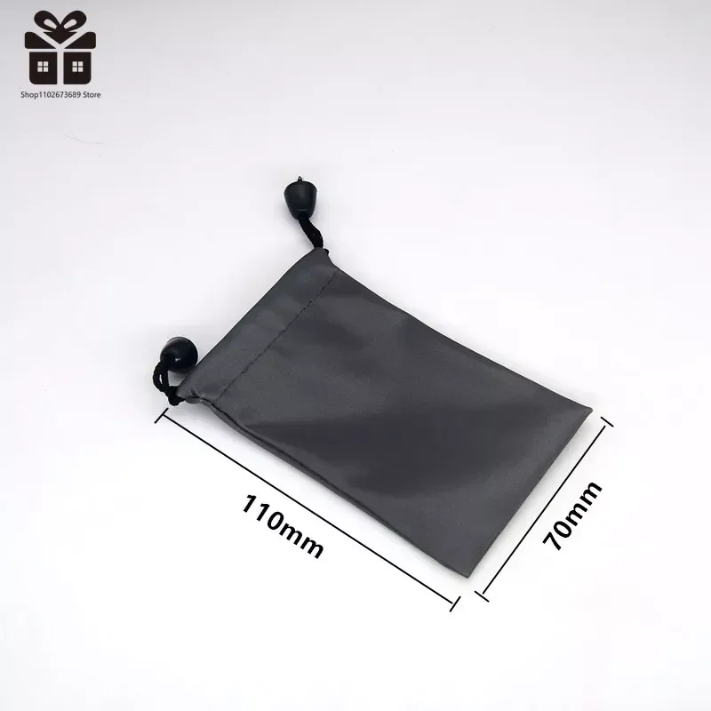 High Quality Waterproof Dustproof Headset Data Cable Pouch Drawstring Package Storage Bag Carry Bag Cloth Dust Pouches