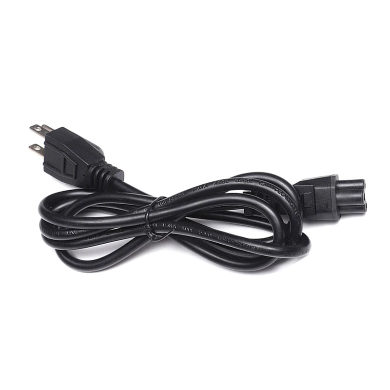 4 шт. круглый два горизонтального американского стиля шнур питания с тремя вилками американский стандартный кабель питания штепсельная вилка американского стандарта