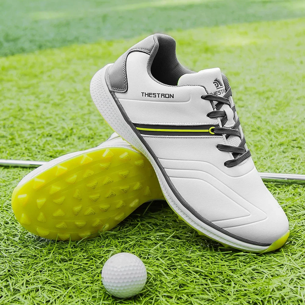 

Luxury Golf Shoes Men Couples Golf Sneaker Comfortable Walking Footwears Male