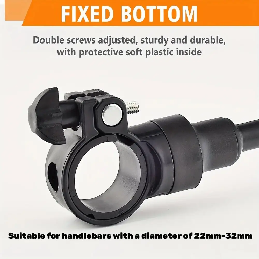 Bicycle Handlebar RearView Mirrors Bike Adjustable 360° Rotate Wide Angle Rearview Mirror MTB Road Bike Bicycle Accessories image 3