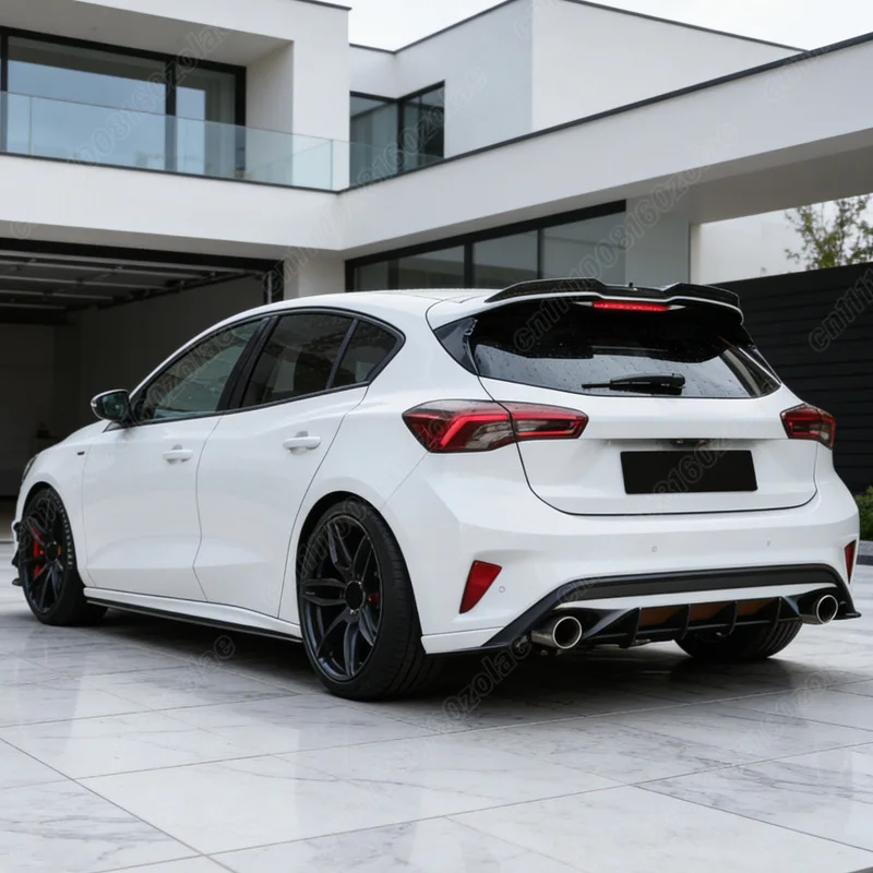 For Ford Focus MK4 ST-LINE 2019 2020 2021 2022 2023 2024 2025 2026 Automobile Rear Trunk Rear Spoiler Body Modification Kit view 5