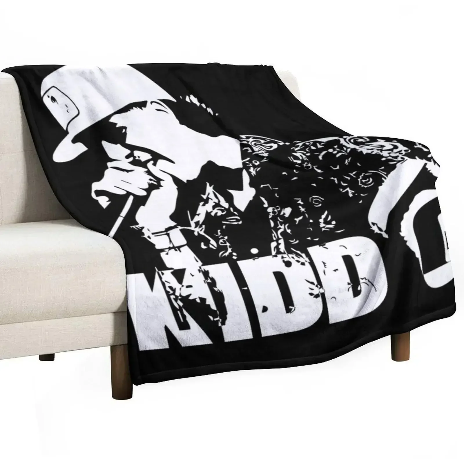Kidd G Singer art Throw Blanket Soft Home Decor Blanket for Couch Bedroom