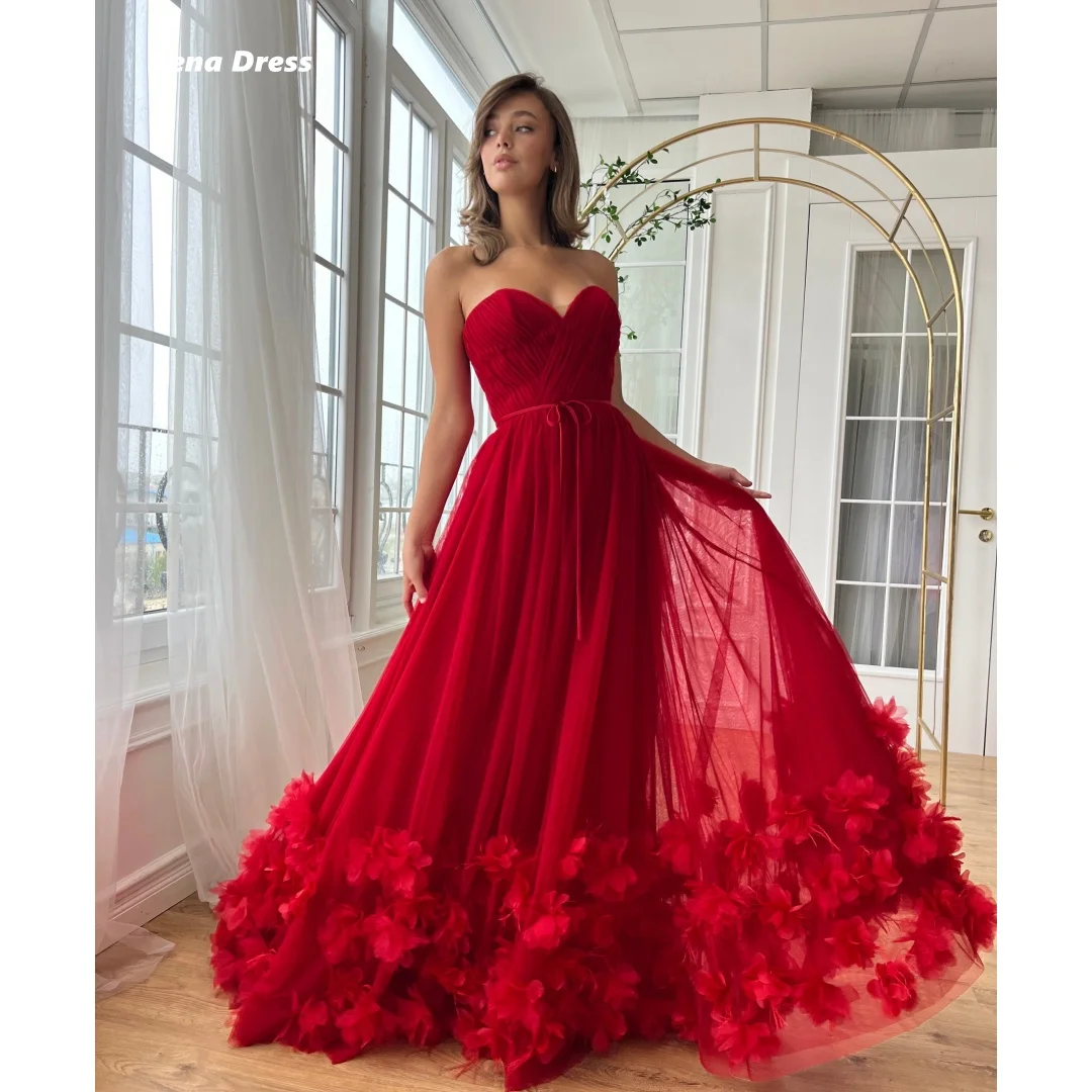 Lena Line A Elegant Long Dresses Woman Gauze Luxury Evening Dresses 2024 Women Off the Shoulders Elegant Party Dress Sleeveless