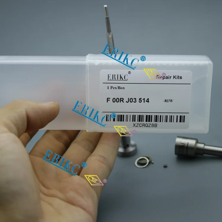 مجموعات إصلاح حاقن الديزل ERIKC F00RJ03514 تحتوي على فوهة صمام DLLA151P2240 F00RJ02035 لـ 0445120277 0445120397 #4