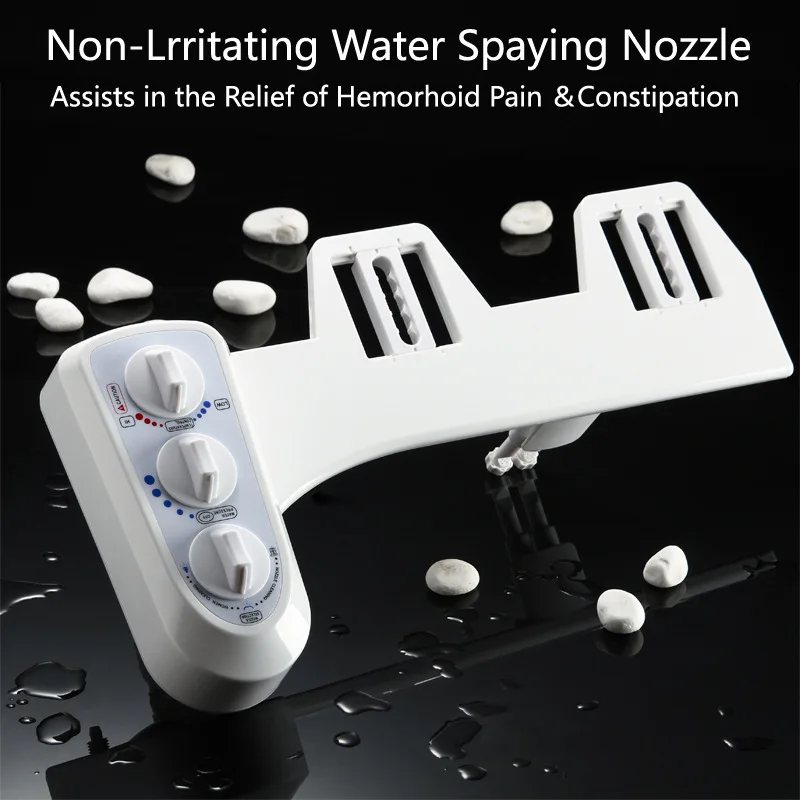 Body cleanser, easy installation of hot and cold water, women's cleaning, fart washing, hip washing, double nozzle