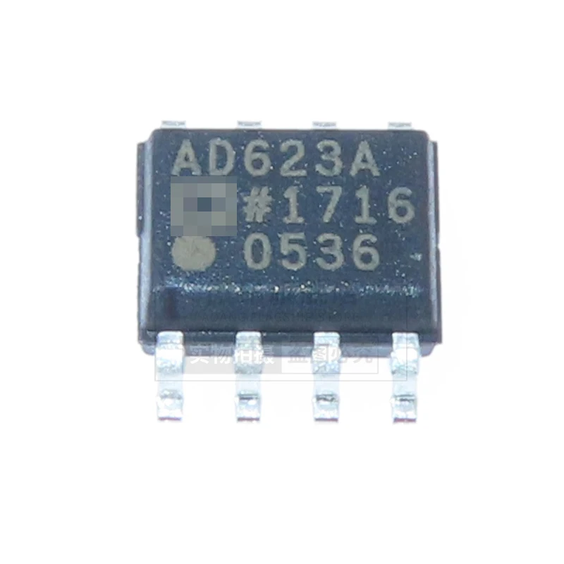 Original genuine AD623ARZ-R7 SOIC-8 single power rail to rail low-cost instrument amplifier chip