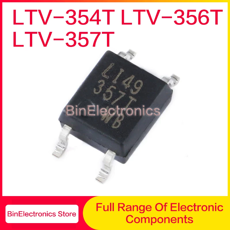 20Pcs/Lot LTV-354T LTV-354T-A LTV354 LTV-356T LTV-357T SOP-4 Photocoupler Chip New Original