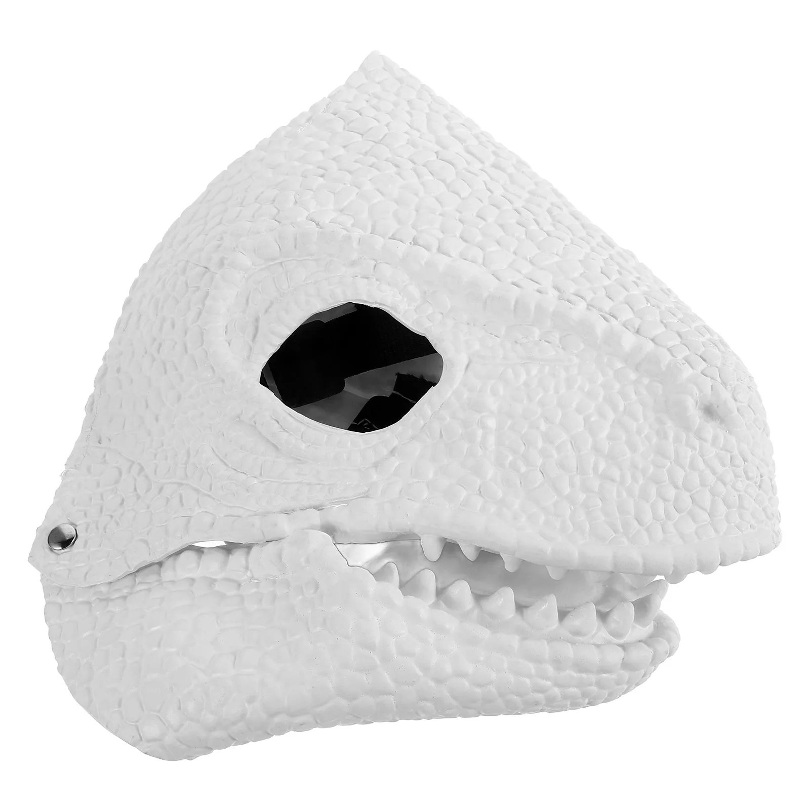 

Dinosaur Mask Moving Jaw Full Face Cover Halloween Costumes Animal Masks Cosplay Props Reusable Firm Material Dino Headgear Mens