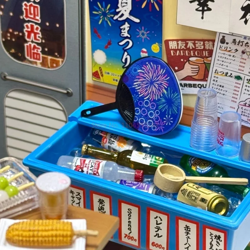 RE-MENT Miniature Fujimaru Liquor Shop Model Box Japanese Famous Liquor Specialty Store Fujimaru Hotel Blind Egg Collectible Toy