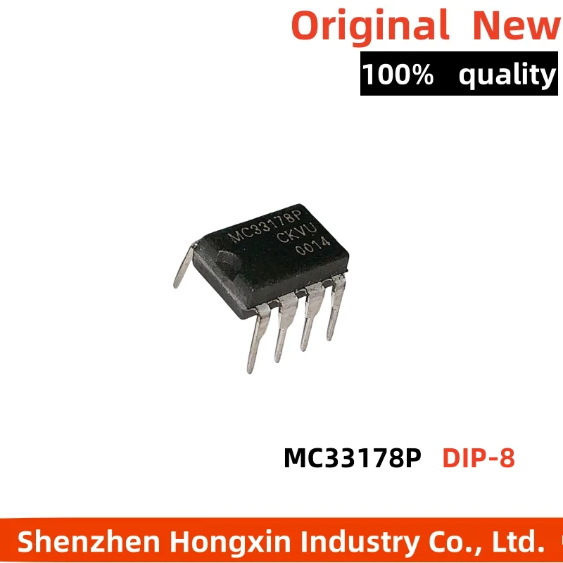 

10 pieces MC33178P direct insertion DIP-8 fever audio dual operational amplifier chip