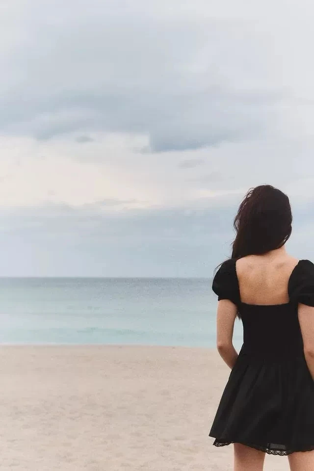 Frühling 2025, sexy Spitze, Seide, quadratischer Kragen, ort Dr, Damenmode, Neuankömmling, Ele-Matte, Sle, Polyesterfaser