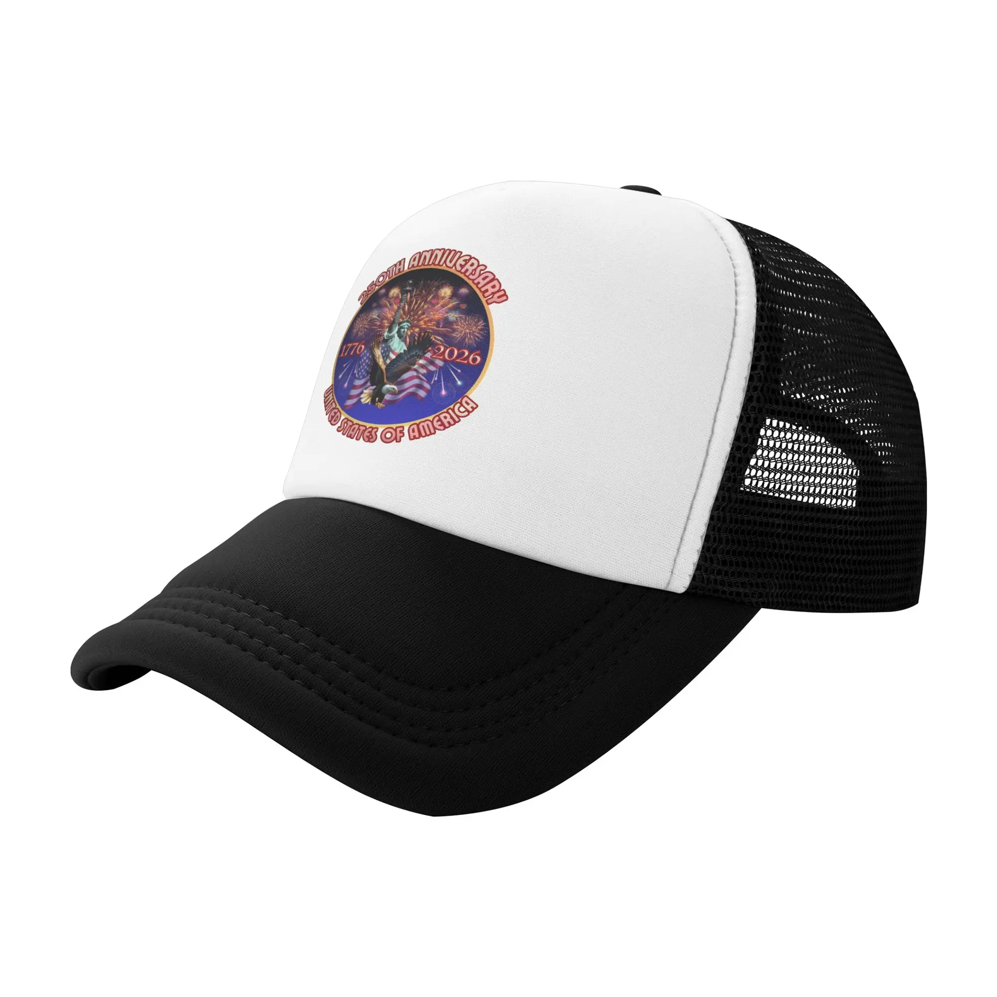 New Design Baseball Caps America 250 Year Anniversary  Outfit For Unisex Trucker Hat Fashion  Headwear Gift