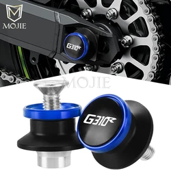 For BMW G310R G 310 R 2016 2017 2018 2019 2020 2021 2022 2023 2024 Motorcycle 8MM Stand Screws Aluminum Swingarm Slider Spools