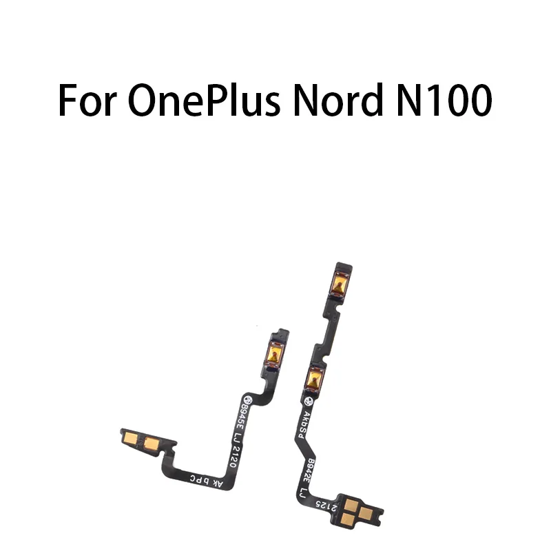 Gefensi Power ON OFF Mute Switch Control Key Volume Button Flex Cable For OnePlus Nord N100