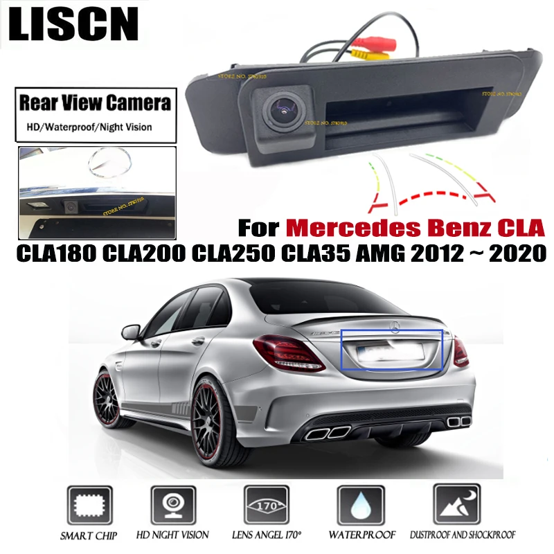 

HD Rear View Camera For Mercedes Benz Classe C W205 A205 S205 C205 2012 ~ 2020 CCD Night Parking Backup Reversing Camera Trunk