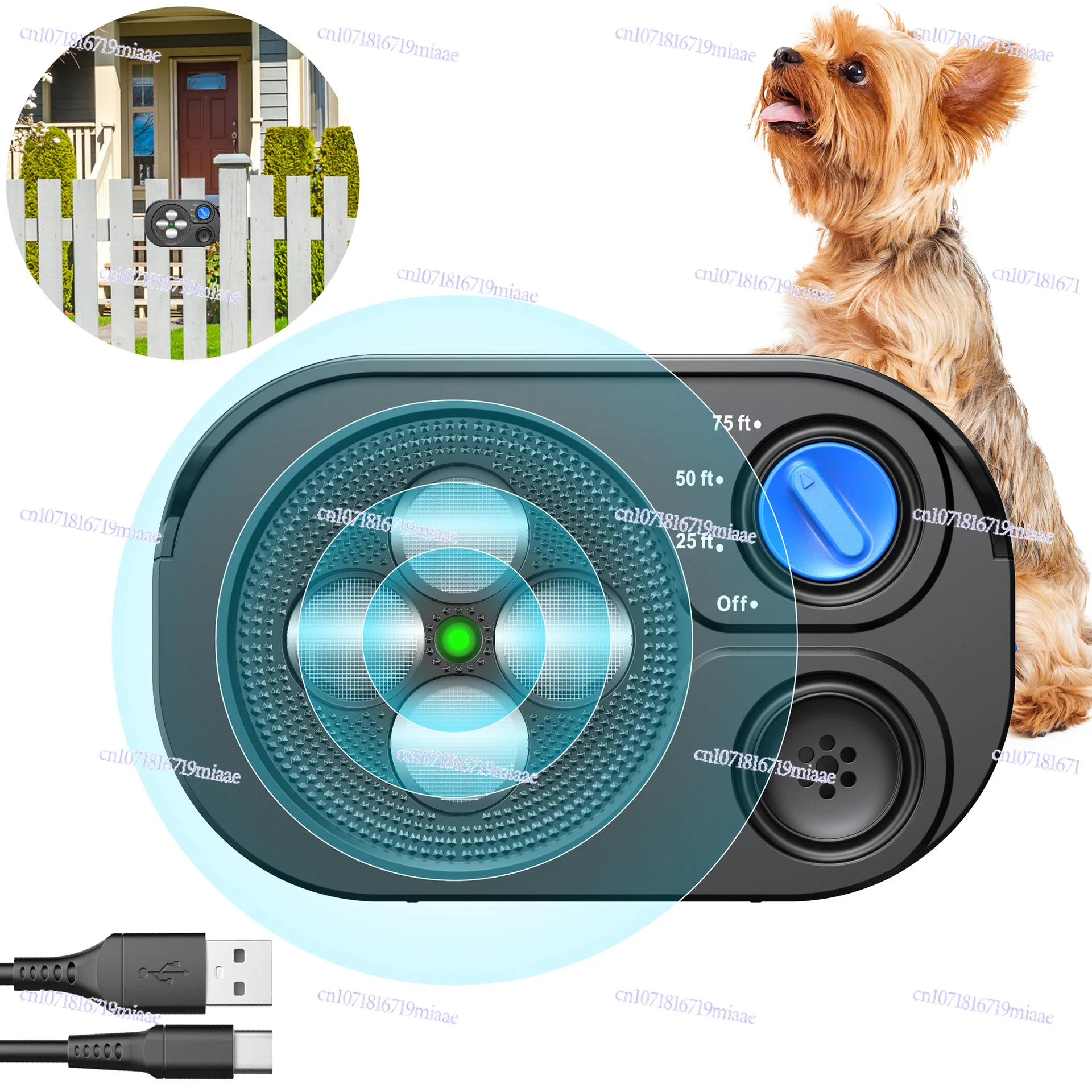 

Automatic Ultrasonic Dog Trainer