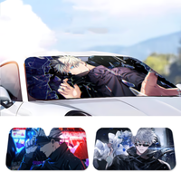 Satoru Gojo Car Sun Shade Front Window Sunshade For Most Sedans SUV Blocks Max Uv Rays Keep Your Vehicle Cool