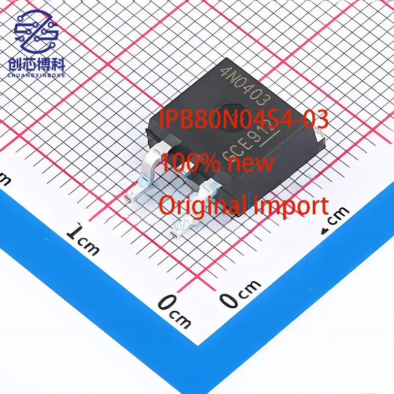 1Pcs/Lot Ipb80N04S4…