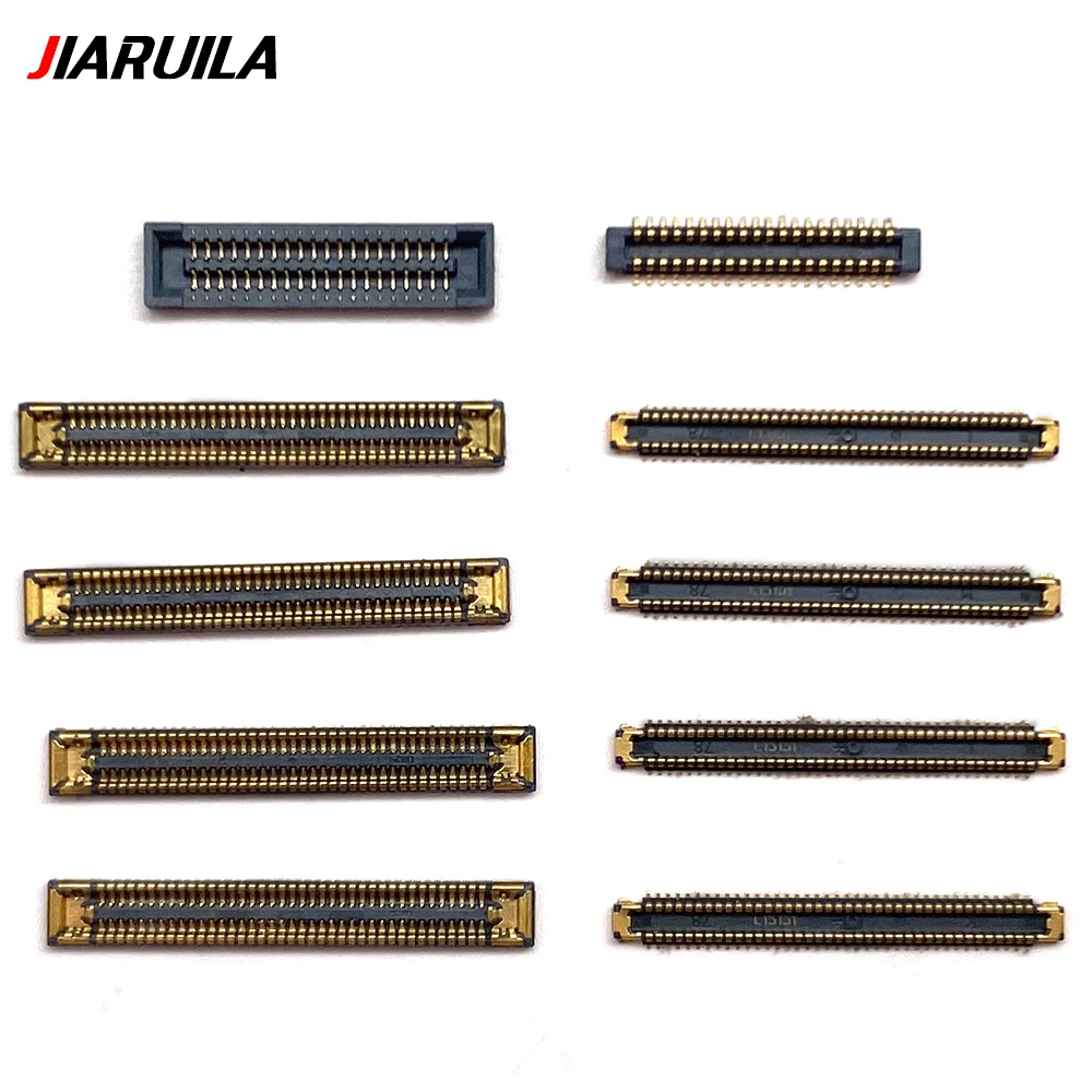 20Pcs,NEW LCD Display FPC Flex Connector For Samsung A04 A33 A42 A53 A73 Screen Plug On Board 40Pin 78 Pin
