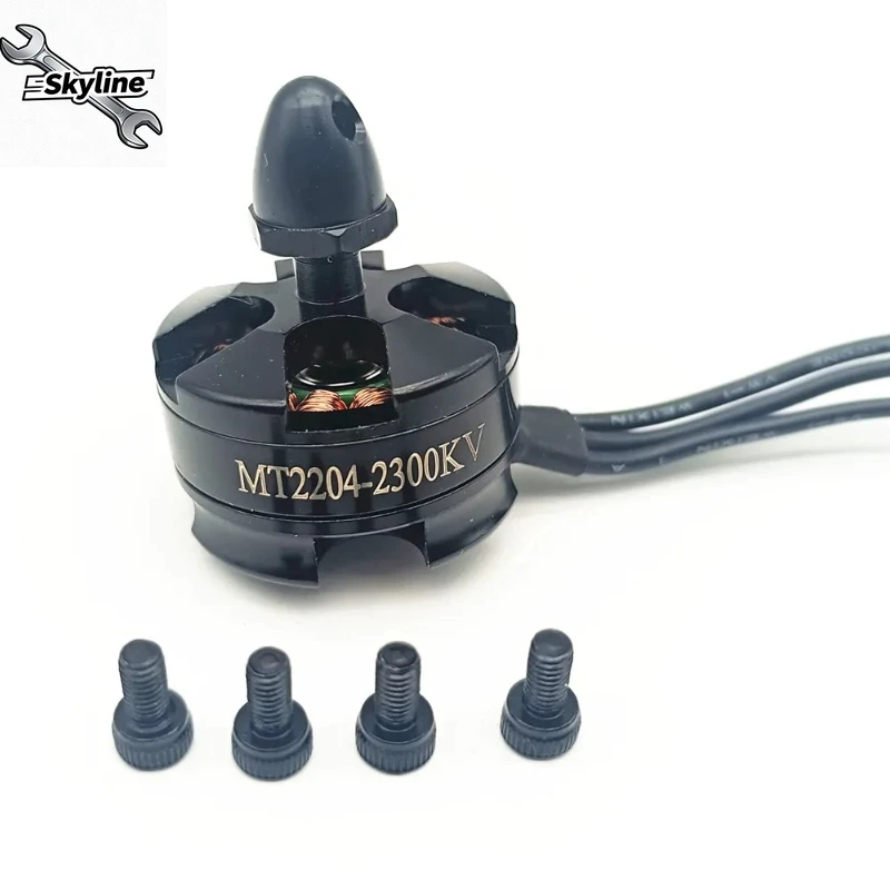 2204 2300KV Brushless Motor, 2-3S for 200-250mm FPV Racing Drone Frame & RC Models