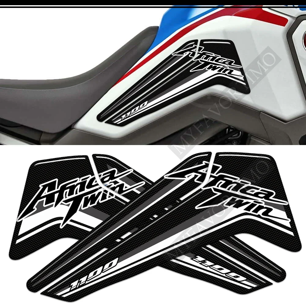 For Honda AfricaTwin CRF1100 CRF 1100 L  ADVENTURE SPORT Motorcycle Tank Pad Protector Fuel Oil Kit Windshield Stickers Decals - view 3