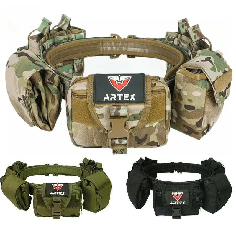 artex-outdoor-1000d-nylon-battle-belt-sets-duty-belts-law-enforcement-airsoft-utility-belt-with-mag-pouches
