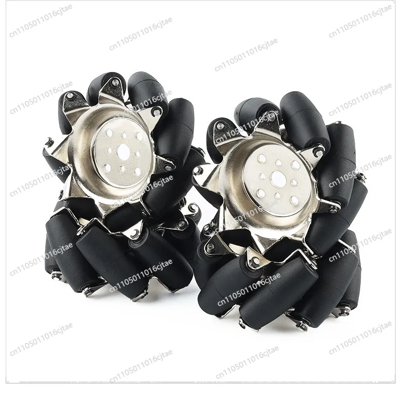 For Smart Car with Coupling 3 Inch 76MM Stainless Steel Omnidirectional Wheel with Coupling