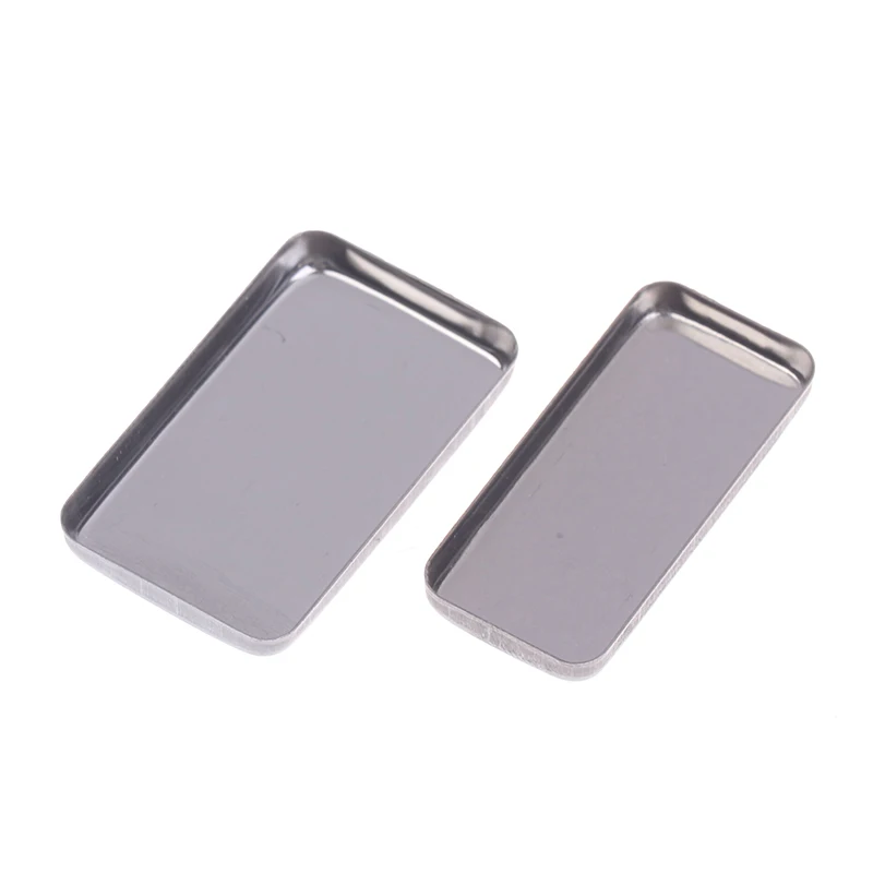 ~*New 5/10pcs Empty Eyeshadow Tin Pans Makeup Palettes Empty Square Palette Iron Cases Pans For Powder