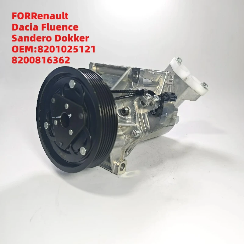 

Custom Fit FORRenault Dacia Fluence Sandero Dokker OEM8201025121 8200816362 AC Compressor