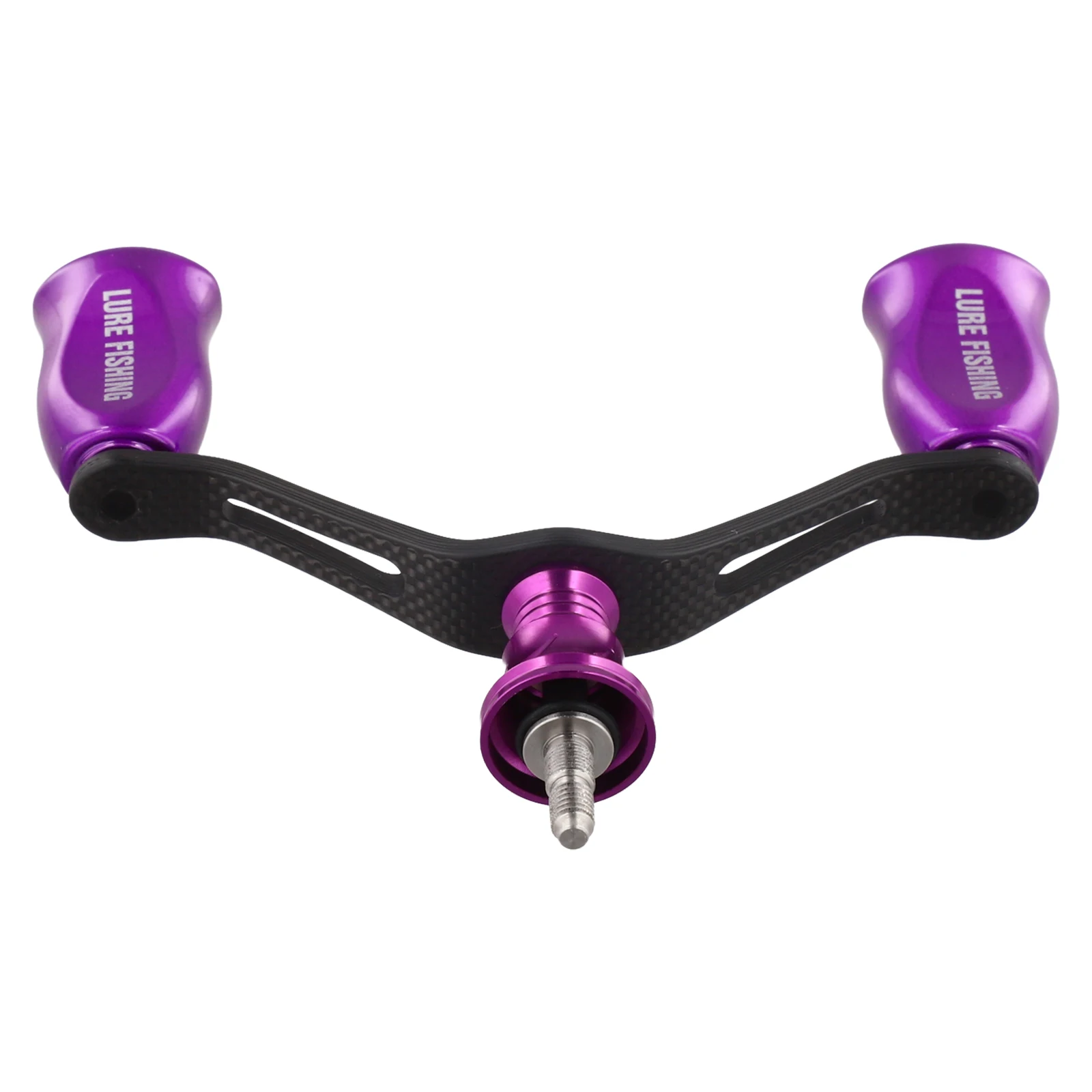 Carbon Fibre Double Rocker Handle for Spinnings Reel Designed for FOR NASCI FOR Sephia FOR STELLA and Compatible Reel Types