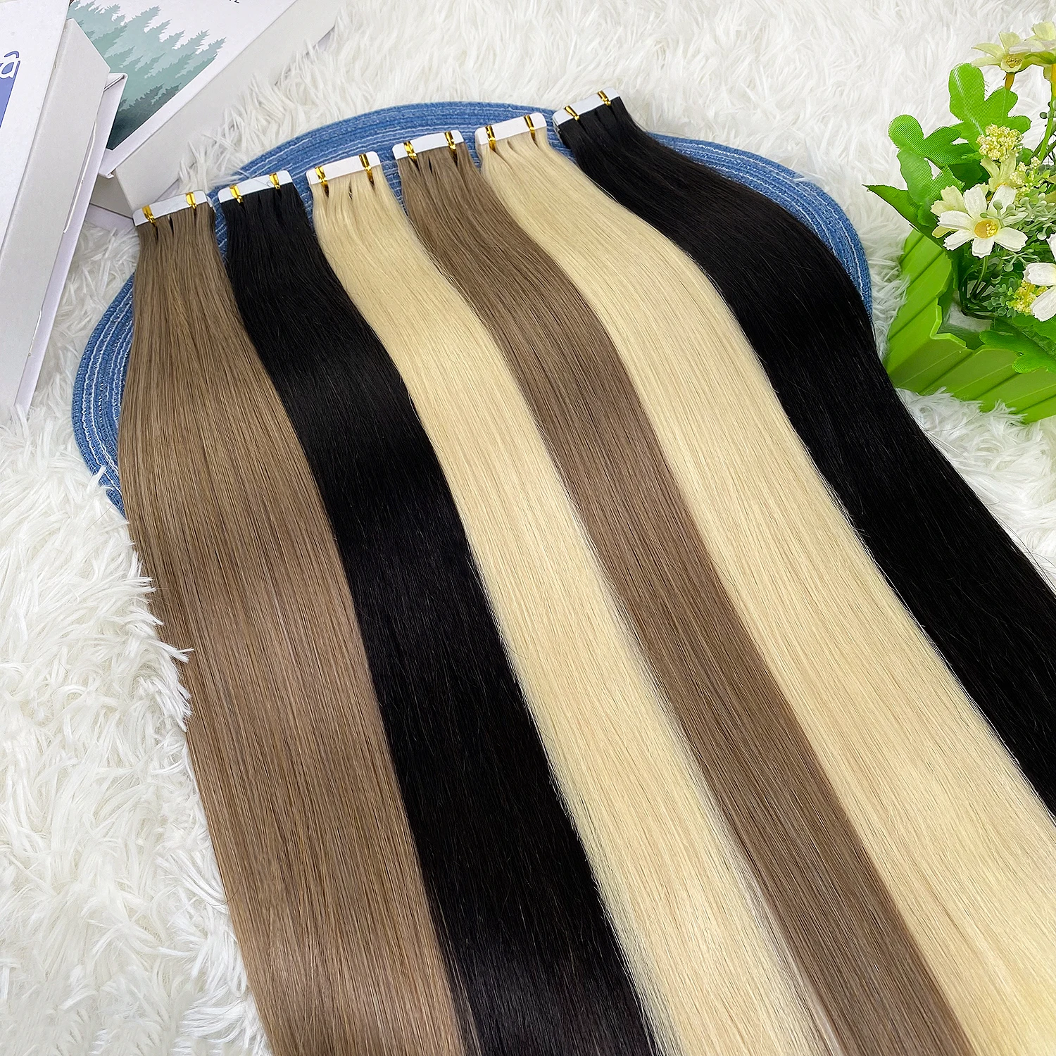 Extension per capelli con nast - Invisible Tape In Extensions Real Hair recensione e prezzo