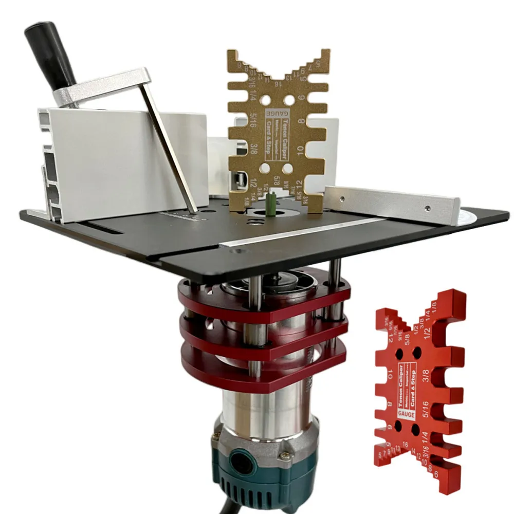 Bakelite milling for woodworking Lifting and flip-flopping base trimming machine Small gong machine Chamfering and slotting teno