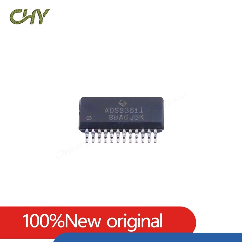 5Pcs/Lot ADS8361IDBQR SSOP-24 16-Bit 500kSPS Dual Simultaneous Sampling ADC Analog-to-Digital Converter IC