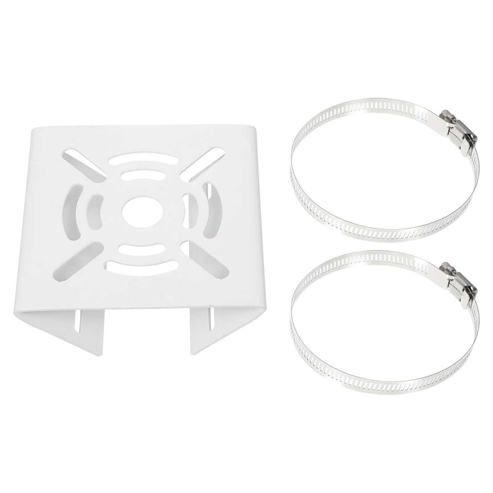 

Pole Mount Bracket for Camera Heavy Duty Iron Pole Bracket Corrosion Resistant Universal Fit for Monitoring Camera Installation