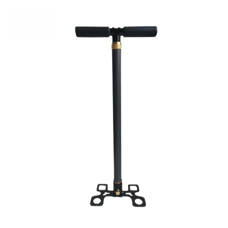 Four-stage High-pressure Pump 30MPA40MPA Stainless Steel Foldable Compressed Air with Filter Manual Pump