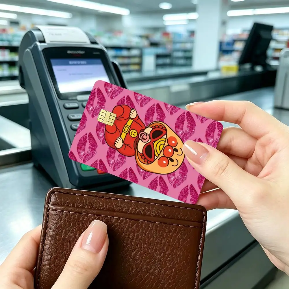 Fashion H-Hysteric M-Mini  Credit Card HD Stickers Small Chip Waterproof Sticker Game Card Decal Gift